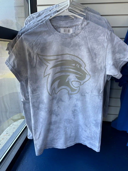 Gray Tie Dye Wildcat