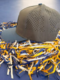 Gray and blue Logo hat