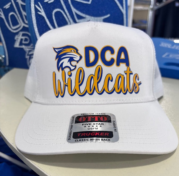 Otto White mesh script Wildcats