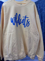 Yellow crew w/Blue Puff Wildcat
