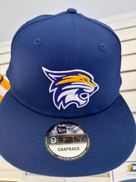 New Era Flat Bill hat with Wildcat Logo