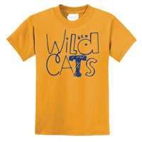Wildcats Fun Gold SS Tee