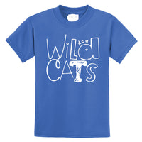 Wildcats Fun Royal SS Tee