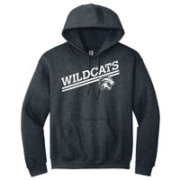Slant Wildcats Adult Crewneck Sweatshirt