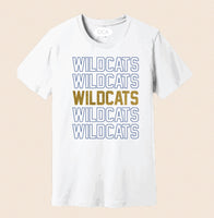 Stacked Wildcats SS Tee